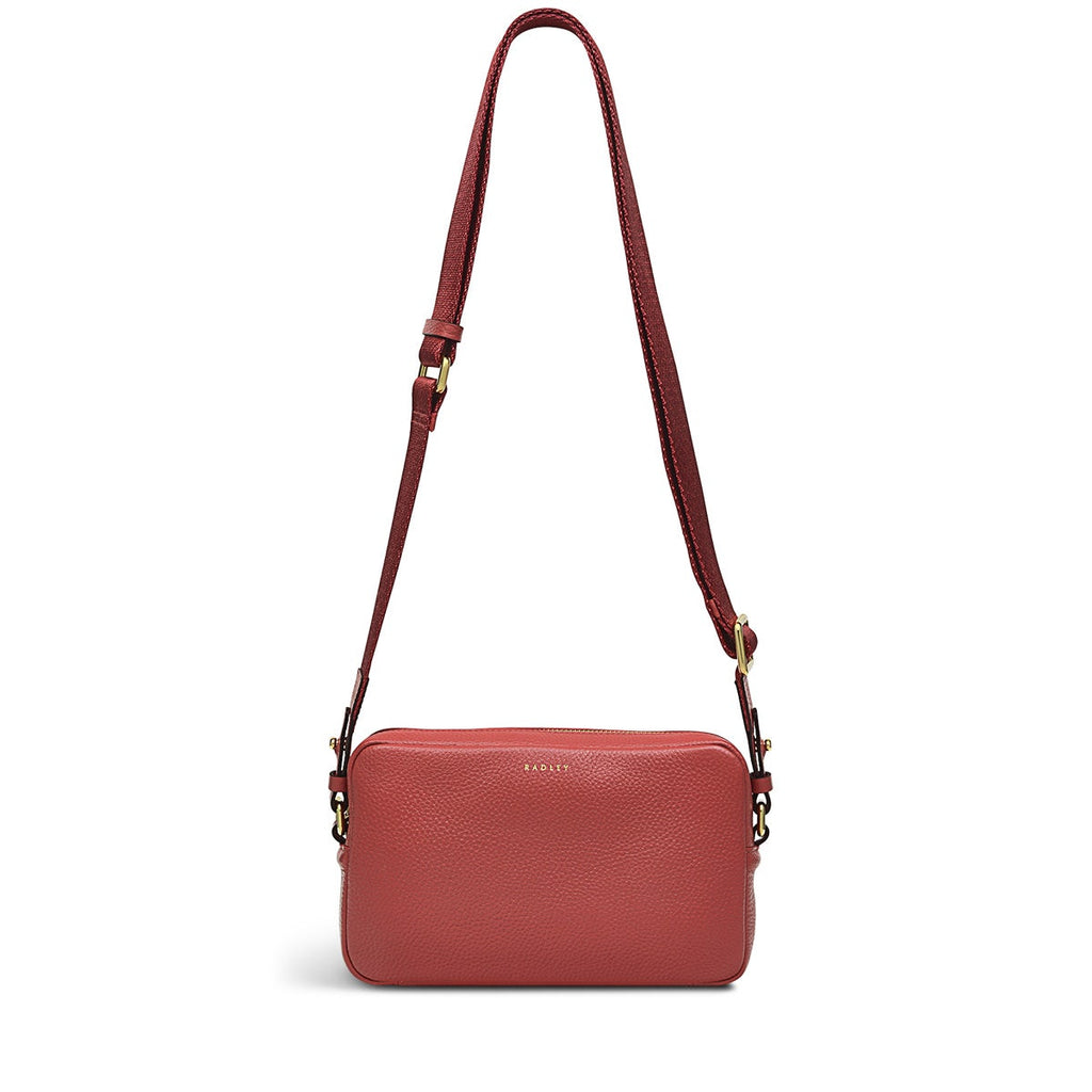 TAVISTOCK MINI ZIP AROUND CROSSBODY COPPER PINK