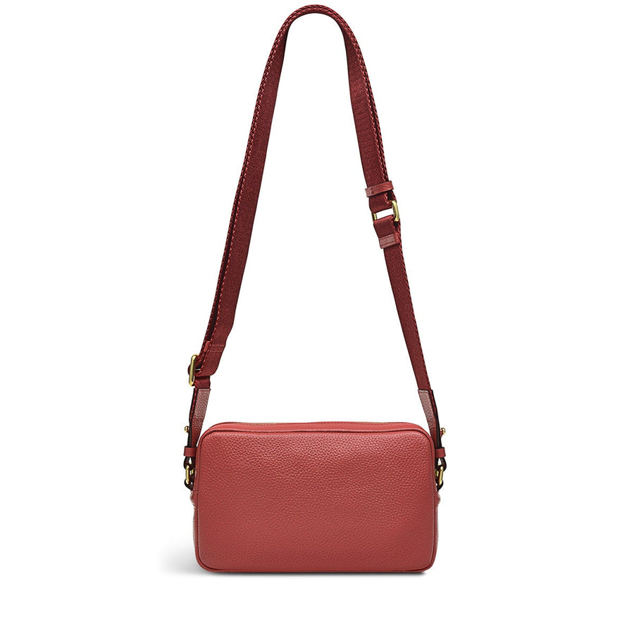 TAVISTOCK MINI ZIP AROUND CROSSBODY COPPER PINK