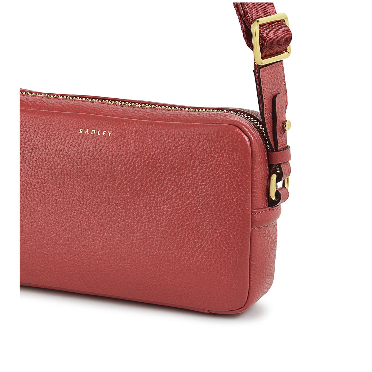 TAVISTOCK MINI ZIP AROUND CROSSBODY COPPER PINK