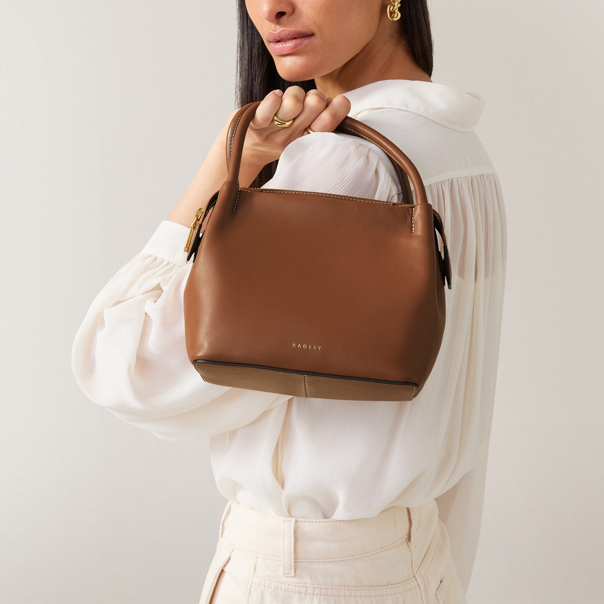 Ivydale Road Small Ziptop Cross Body Saddle - H2008211