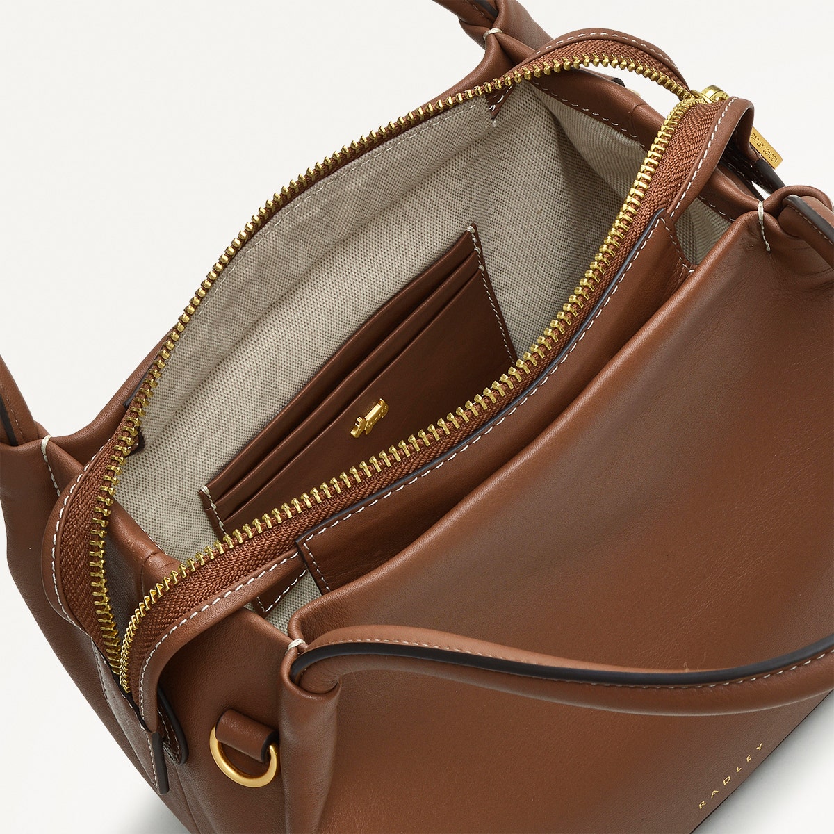 Saddle Small Ziptop Cross Body Bag | Ivydale Road AW25 | Radley London