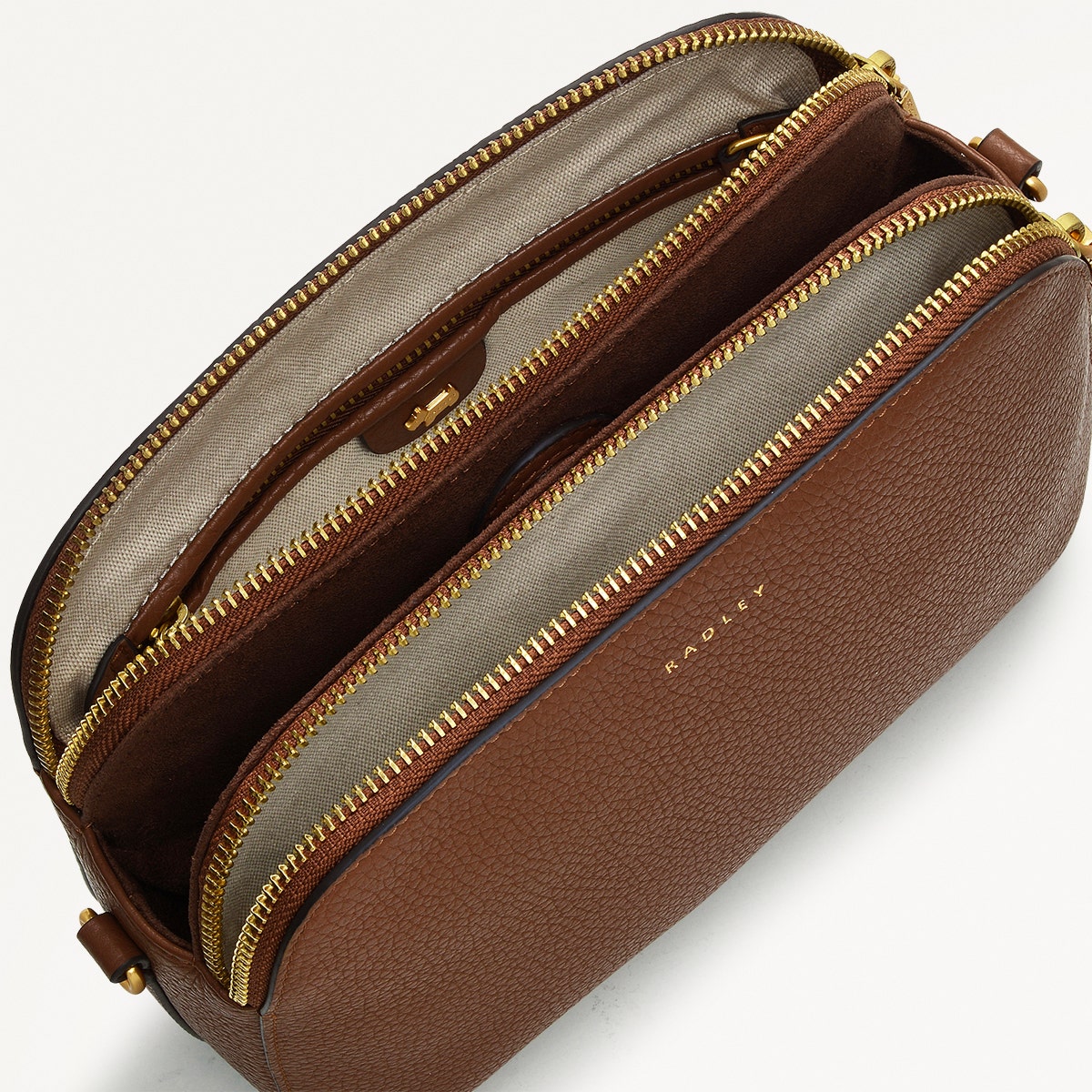 Saddle Medium Ziptop Crossbdody Bag | Dukes Place | Radley London