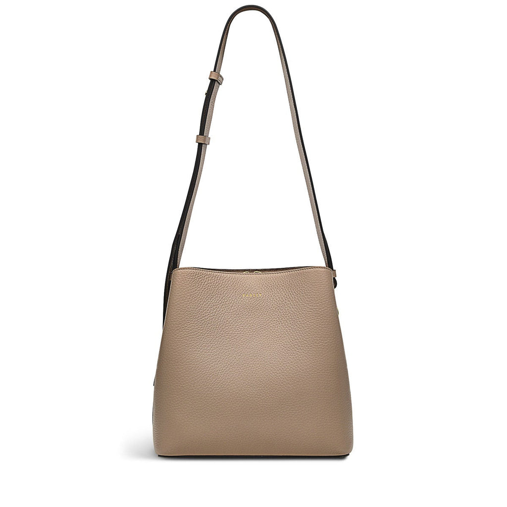 Dukes Place Leather Medium Compartment Crossbody Bag in Silt - H2032266