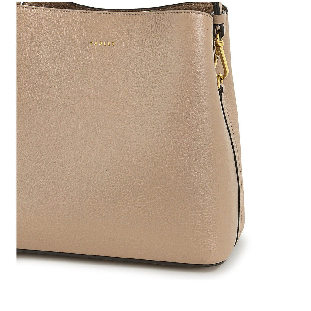 Dukes Place Leather Medium Compartment Crossbody Bag in Silt - H2032266