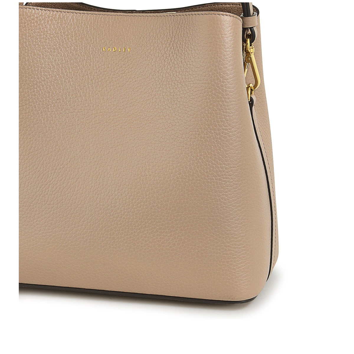 Dukes Place Leather Medium Compartment Crossbody Bag in Silt - H2032266