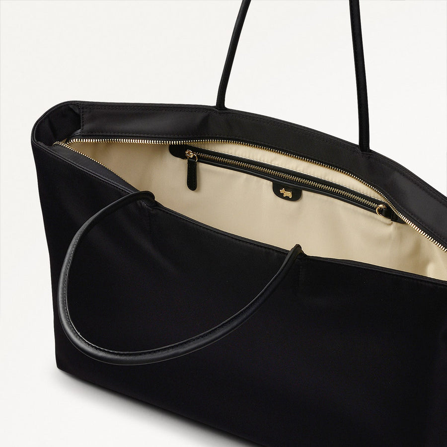 Holland Park Large Ziptop Tote Black - H2056001
