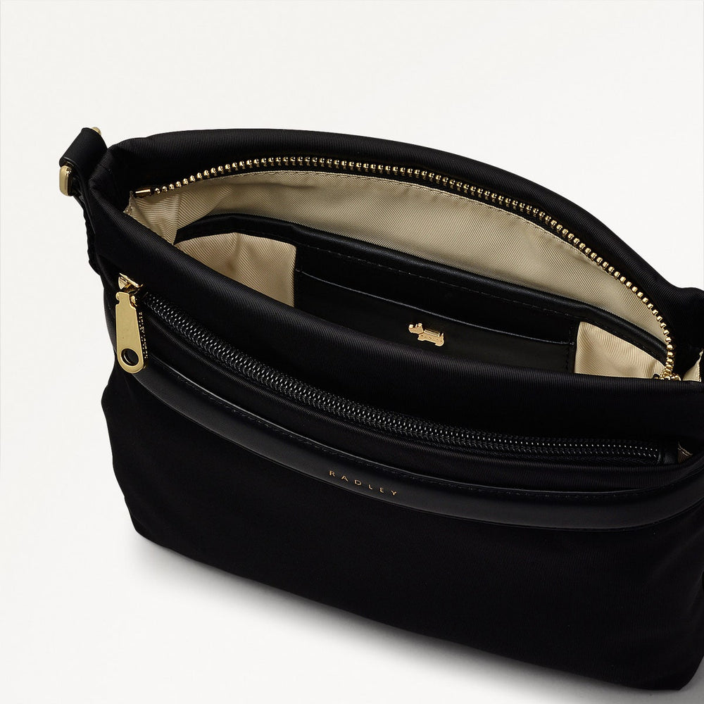 Holland Park Small Ziptop Crossbody Black - H2058001