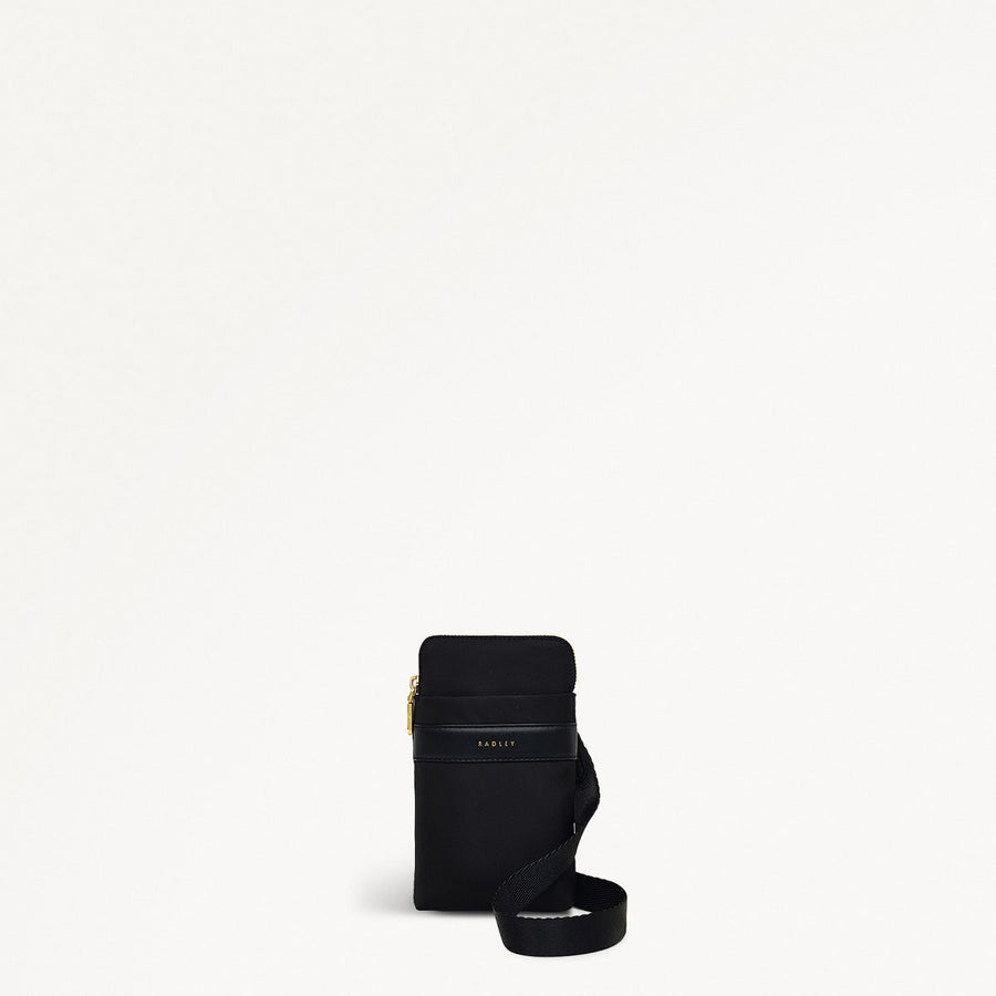 Holland Park Medium Zip Around Phone Crossb Black - H2059001