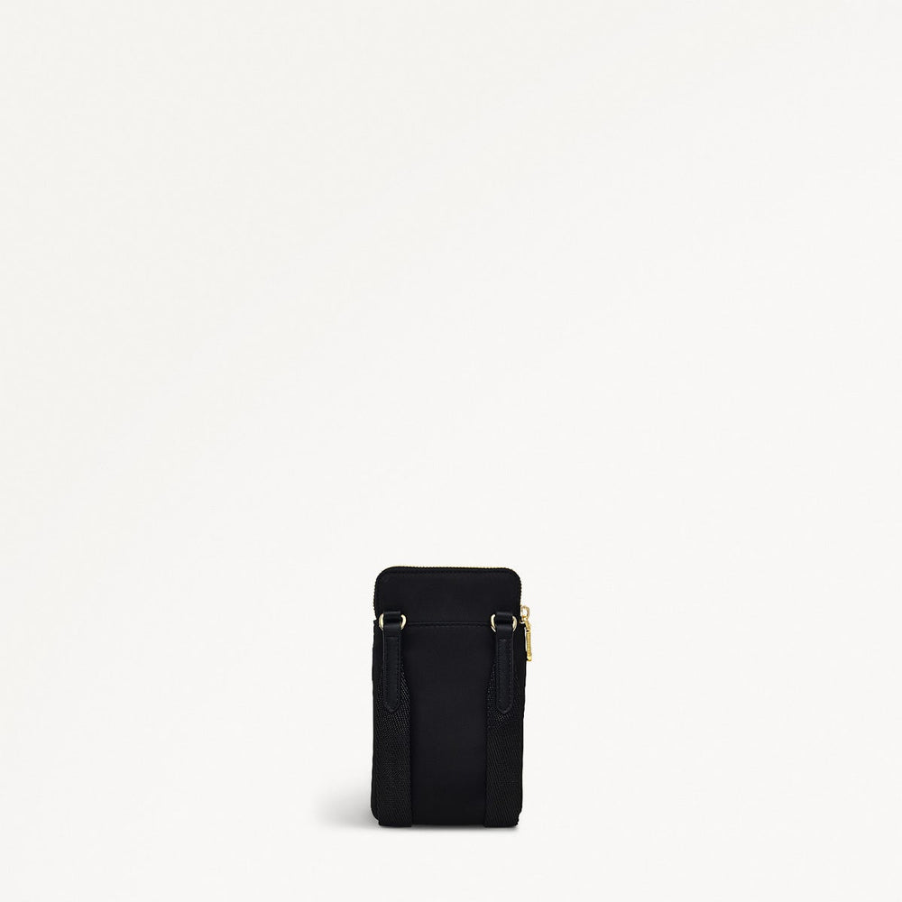 Holland Park Medium Zip Around Phone Crossb Black - H2059001