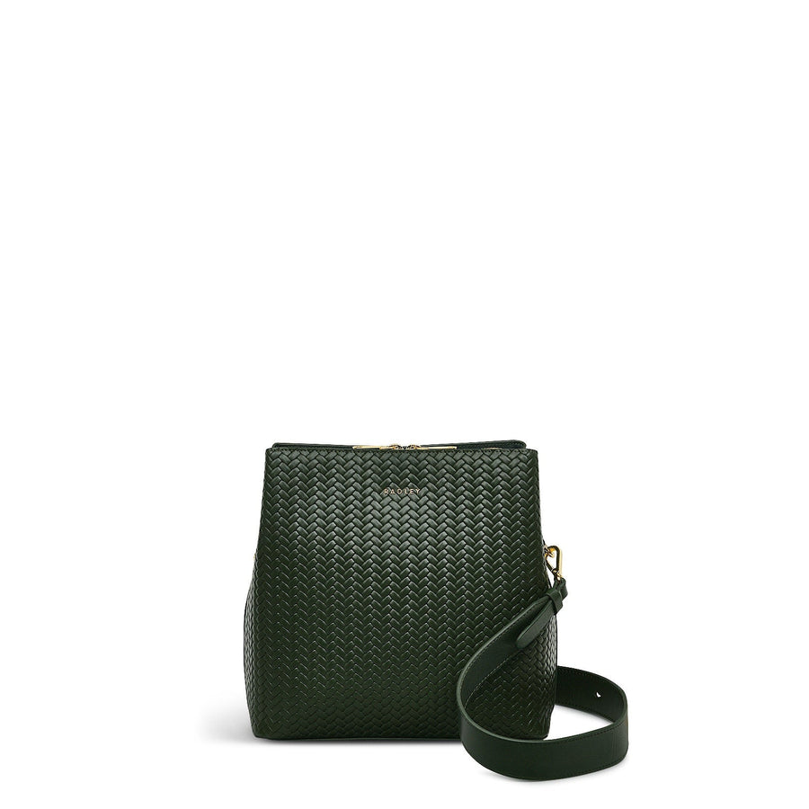 Dukes Place - Weave Medium Compartment Cross Body Bag - RHC26102