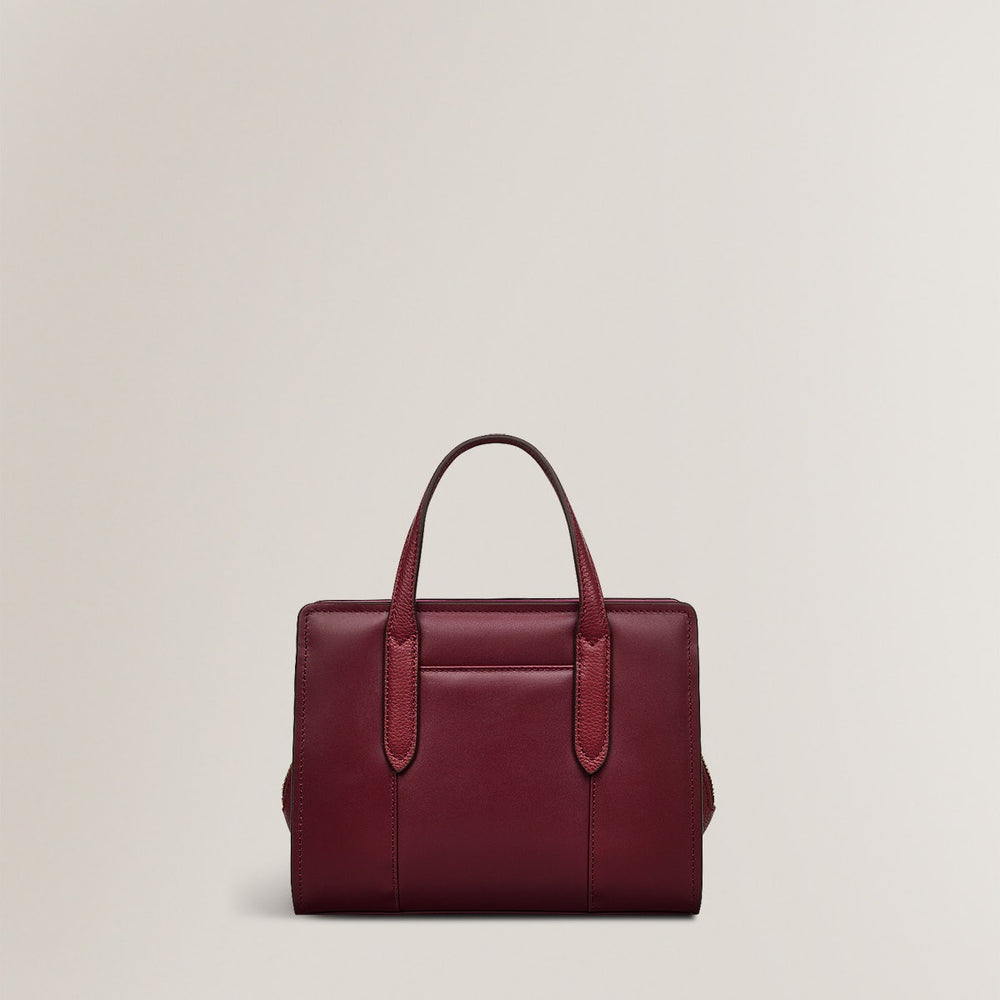 LIVERPOOL LANE - BLO SMALL ZIP AROUND GRAB MERLOT