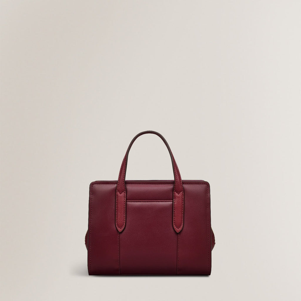 LIVERPOOL LANE - BLO SMALL ZIP AROUND GRAB MERLOT