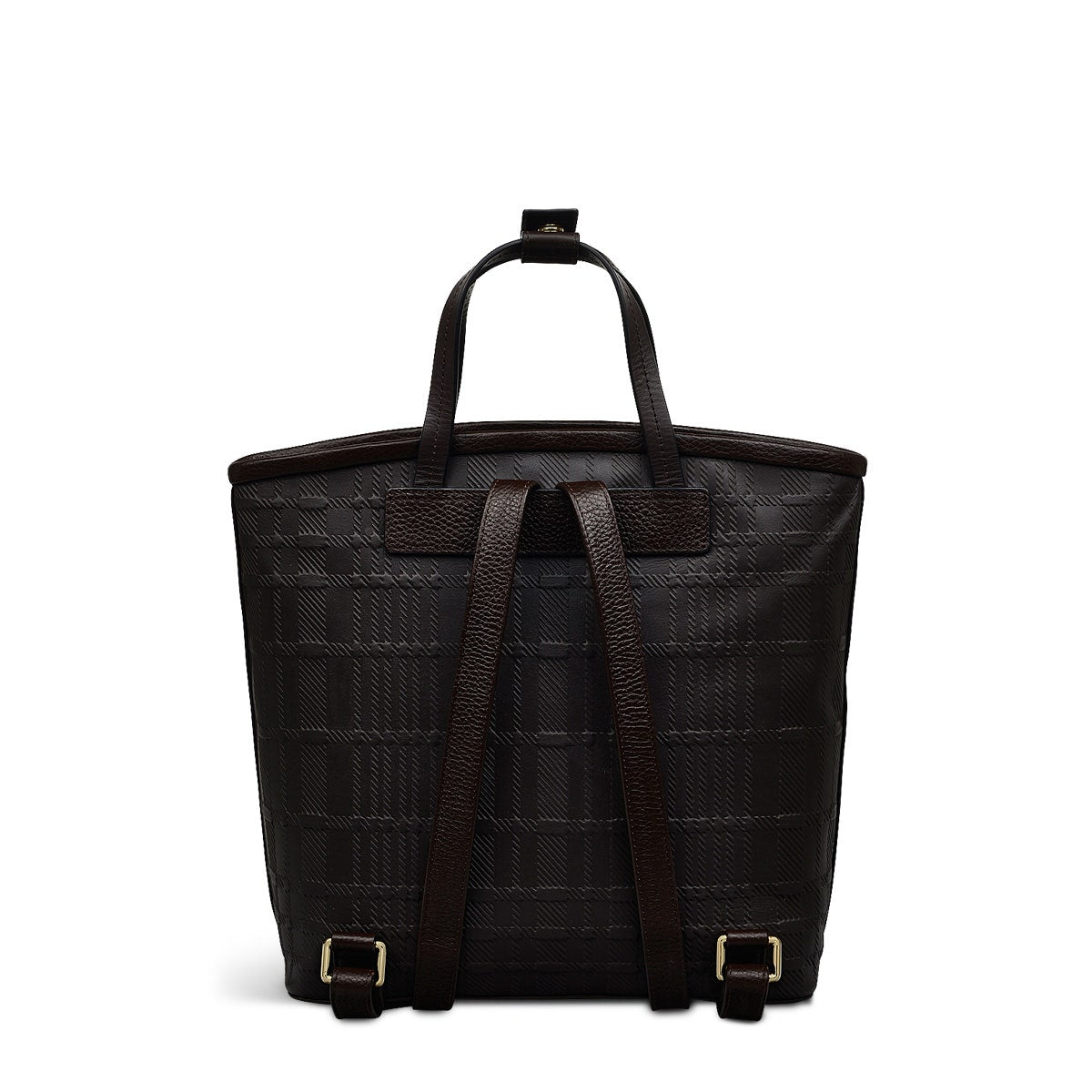 Bridgewater 2.0 Leather Medium Ziptop Backpack in Dark Oak - H2304209