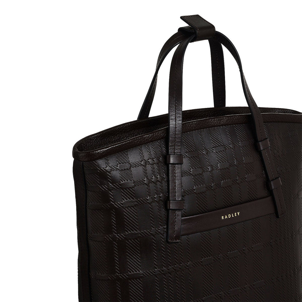 Bridgewater 2.0 Leather Medium Ziptop Backpack in Dark Oak - H2304209