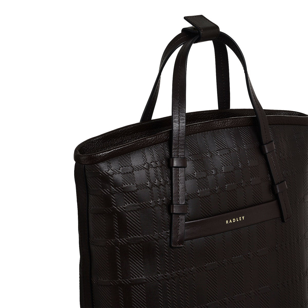 Bridgewater 2.0 Leather Medium Ziptop Backpack in Dark Oak - H2304209