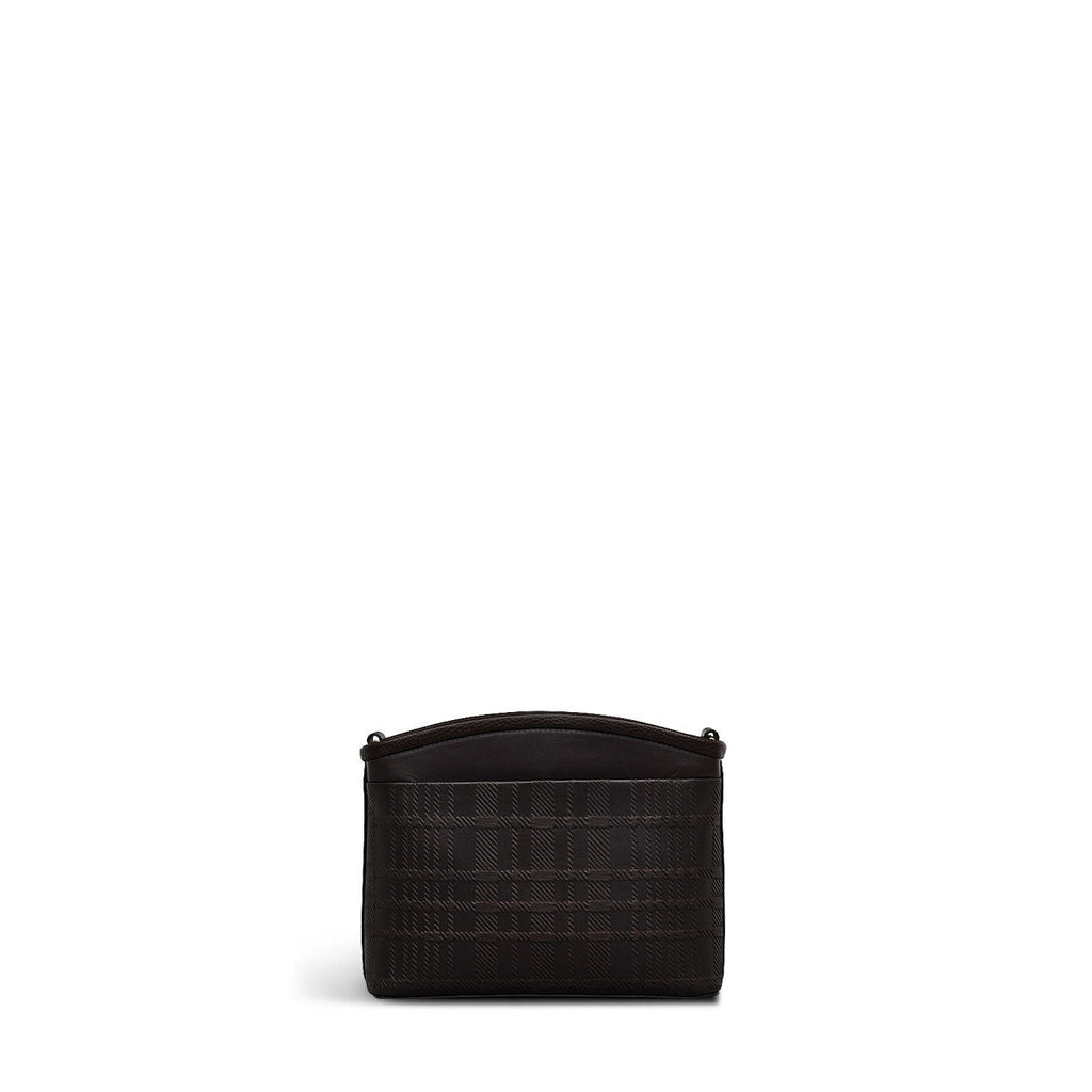 Bridgewater 2.0 Leather Small Ziptop Crossbody Bag in Dark Oak - H2305209
