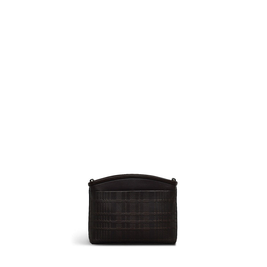 Bridgewater 2.0 Leather Small Ziptop Crossbody Bag in Dark Oak - H2305209