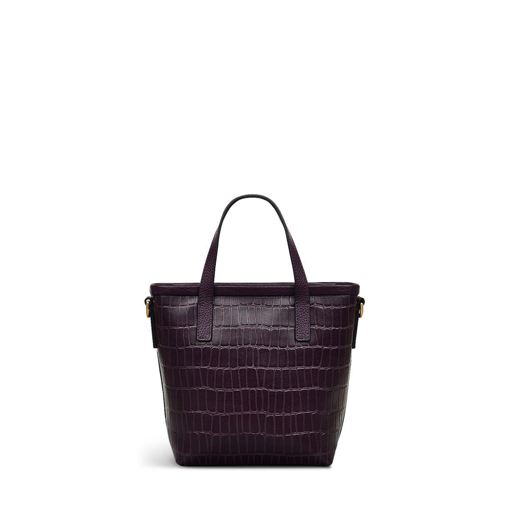 Bridgewater 2.0 Leather Small Ziptop Grab Bag in Imperial - H2307543