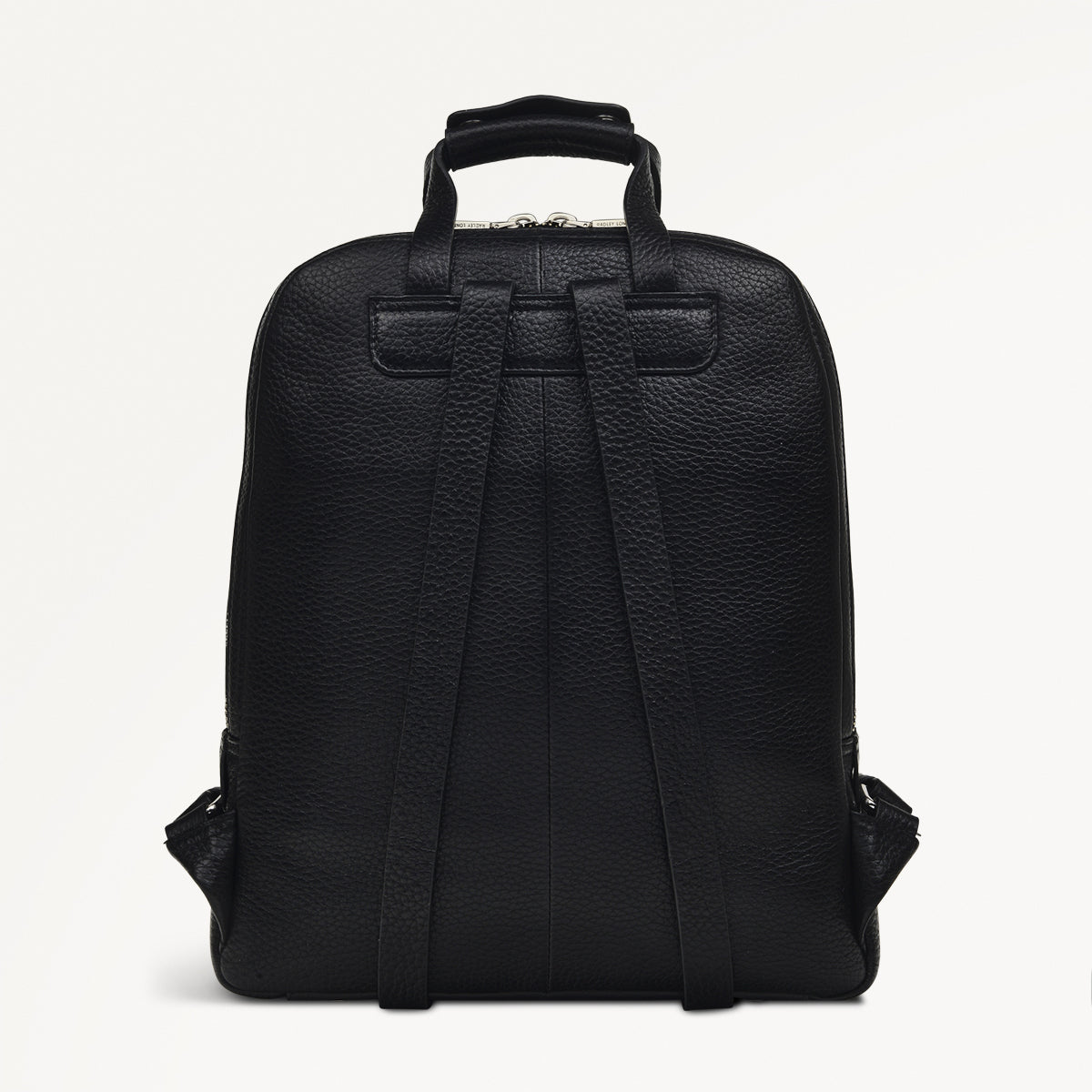 Dukes Place Leather Medium Zip Around Backpack in Black - H2475001