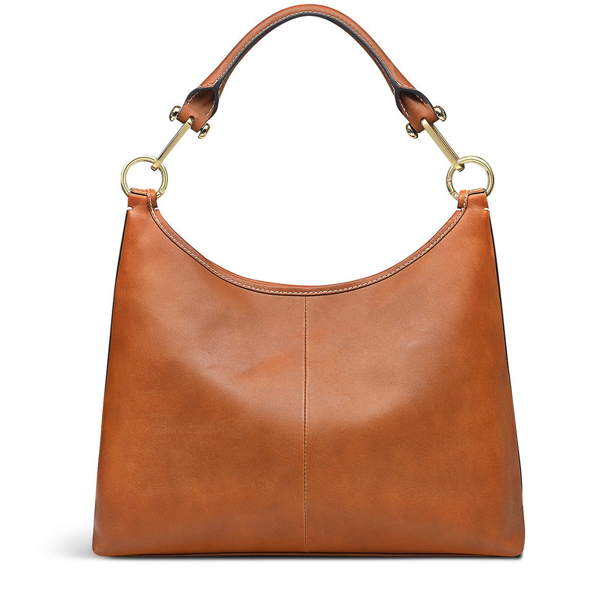Cuba Street Leather Medium Open Top Shoulder Bag Bag in Toffee - H5077261