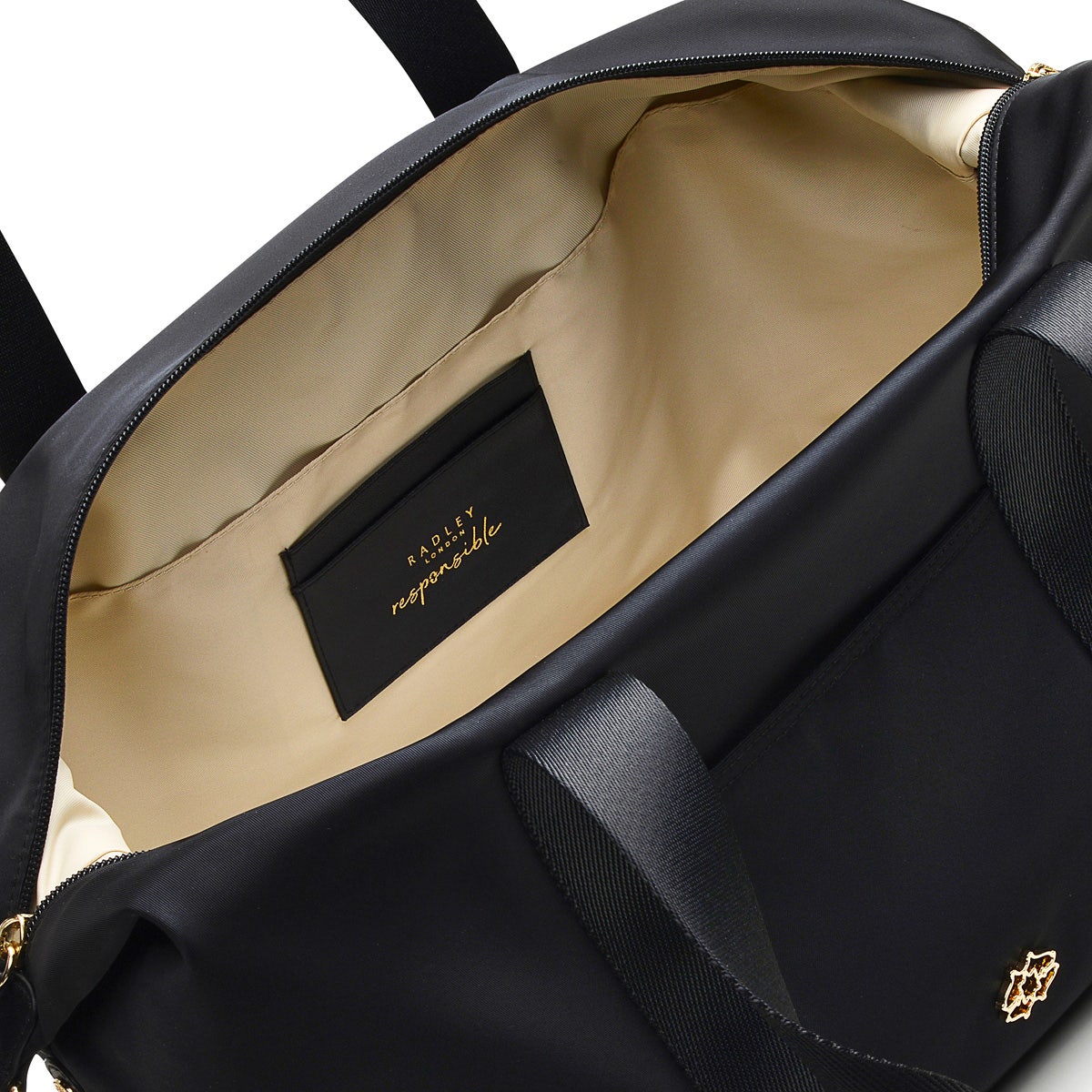 Radley 24/7 Fabric Medium Ziptop Travel Bag Bag in Black - H7328001
