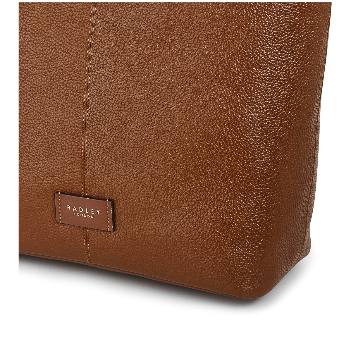 Southwark Lane Leather Large Ziptop Shoulder Bag in Tortoise - H7740205