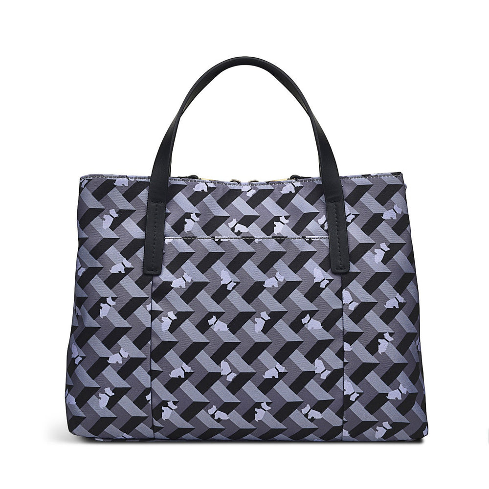 Finsbury Park Fabric Medium Ziptop Multiway Bag in Thunder - H8245074