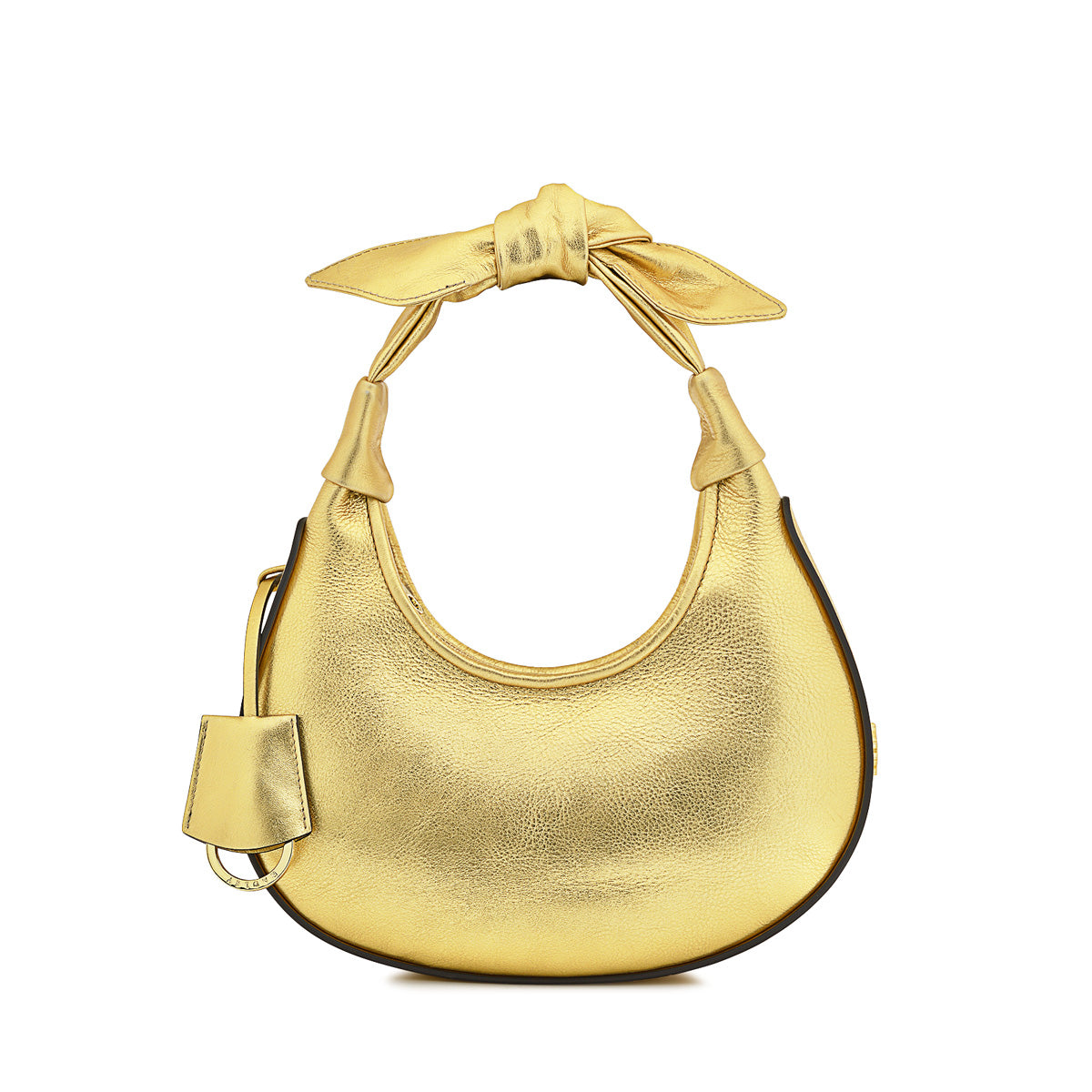 Clarence Road Small Ziptop Grab Bag in Gold - H8291968