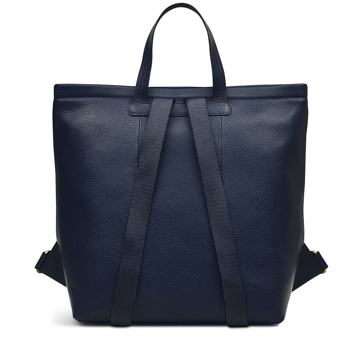 Furze Lane Leather Large Ziptop Backpack in Ink - H8786401