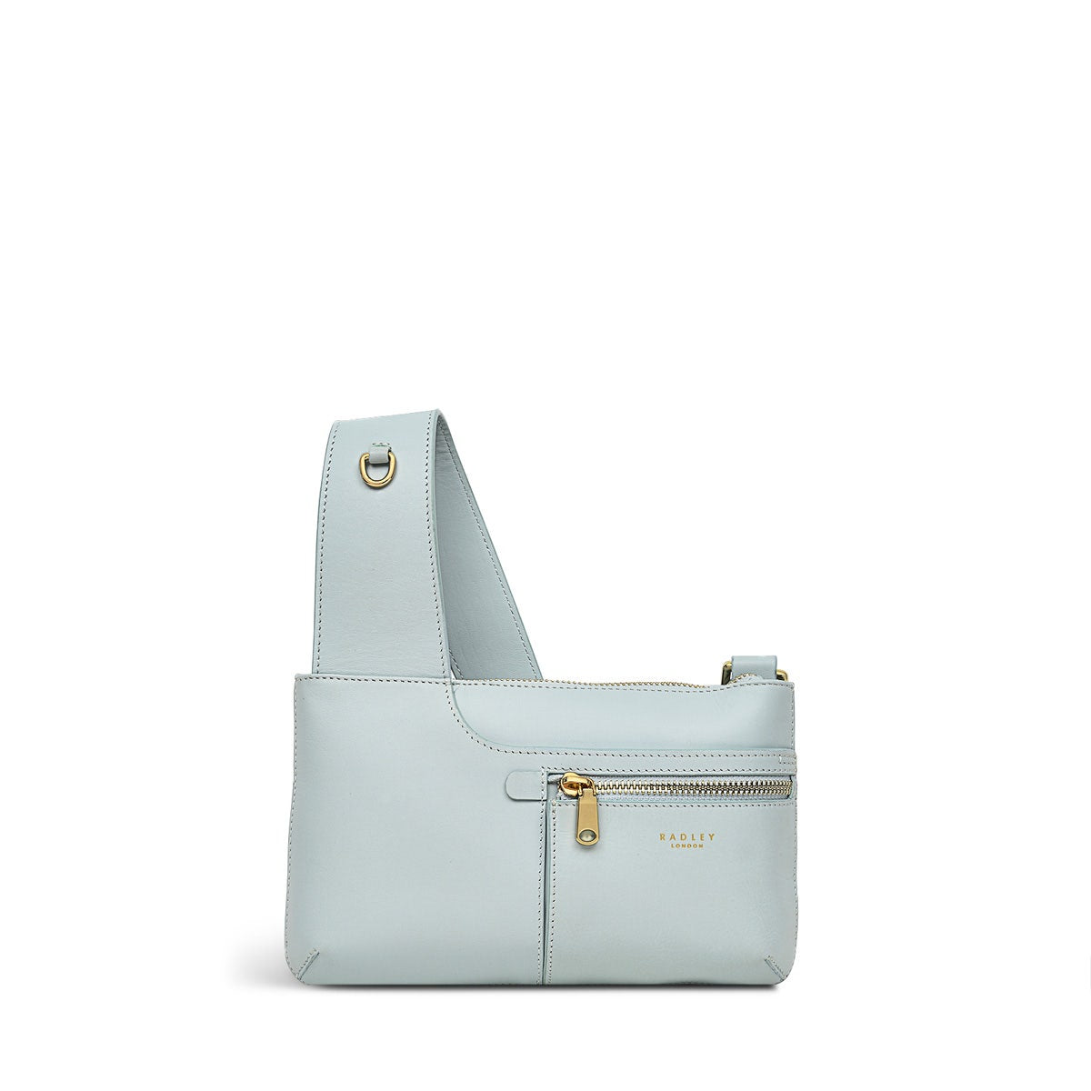 Pockets Mini Ziptop Cross Body Bag - RHB18101
