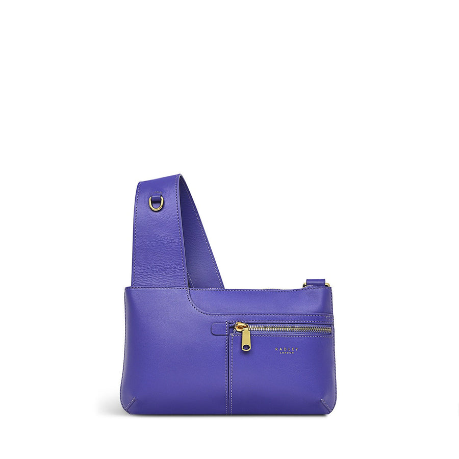 Pockets Mini Ziptop Cross Body Bag - RHB18101