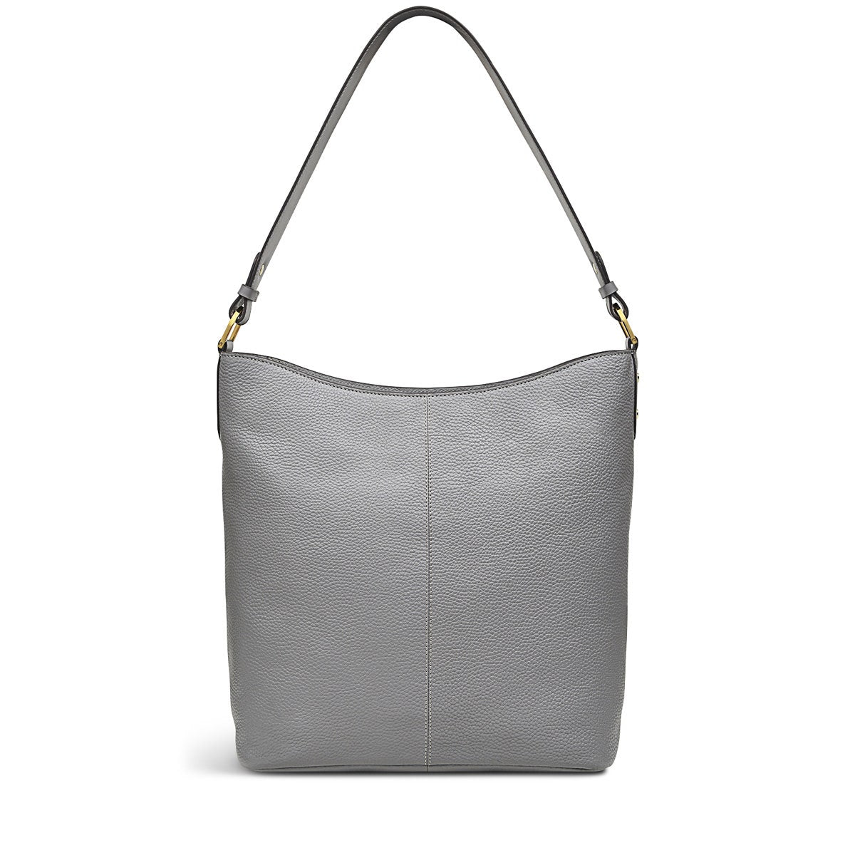 Southwark Lane Leather Large Ziptop Shoulder Bag in Cloud Burst - H9123093