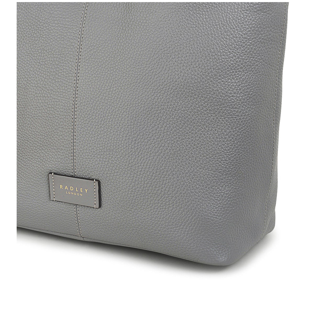 Southwark Lane Leather Large Ziptop Shoulder Bag in Cloud Burst - H9123093