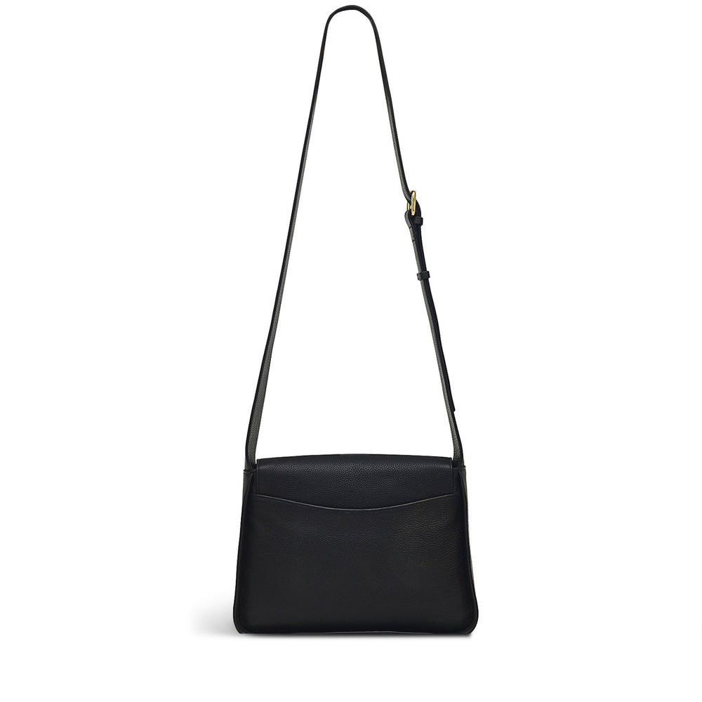 Westwell Lane Medium Flapover Cross Body Black - H9284001