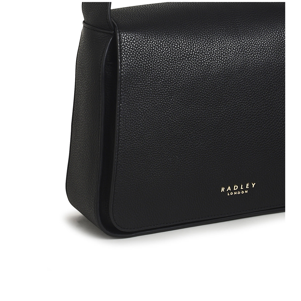 Westwell Lane Leather Medium Flapover Crossbody Bag in Black - H9284001