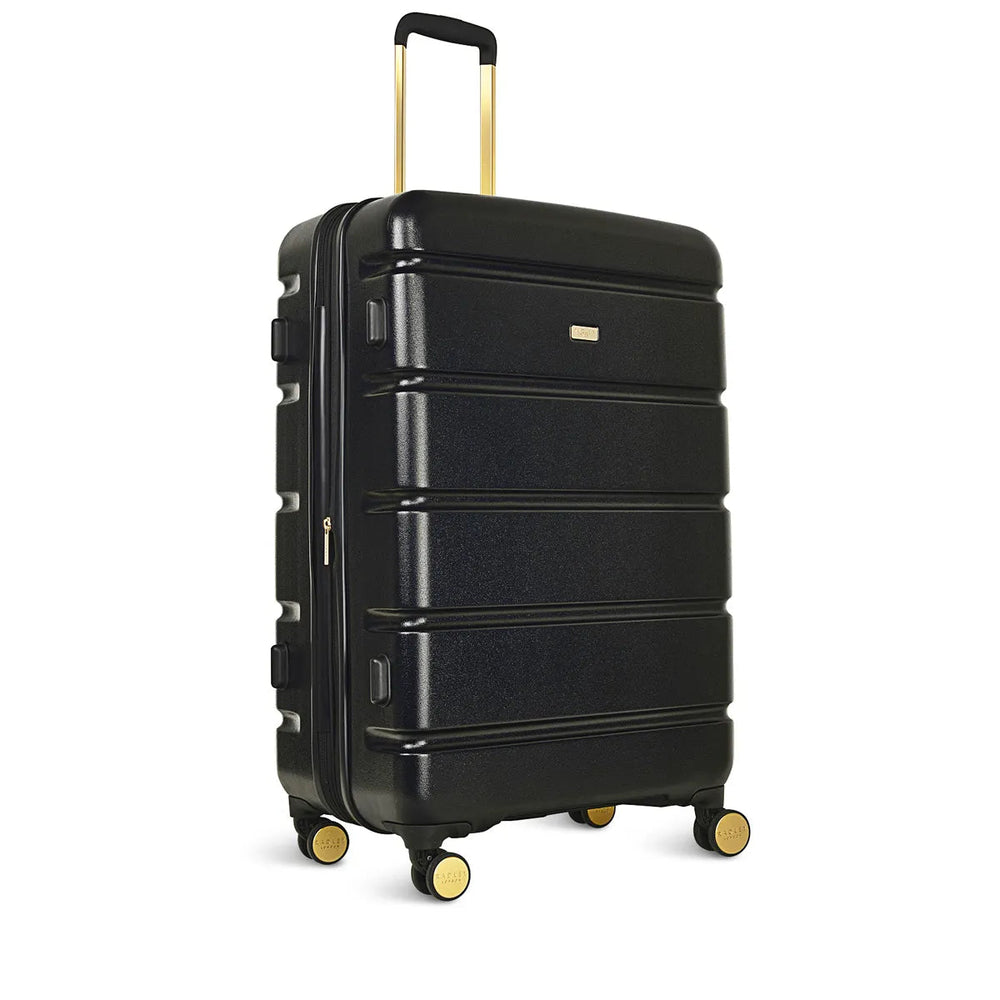 Lexington 3 Piece Suitcase Set in Black - NEST3LEX01