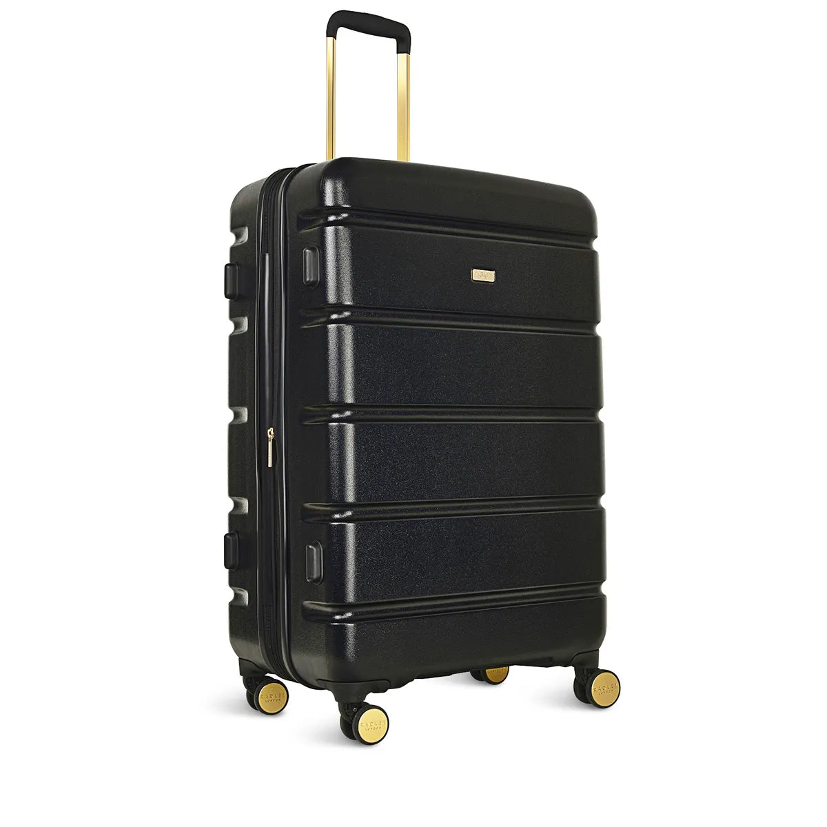 Lexington 3 Piece Suitcase Set in Black - NEST3LEX01