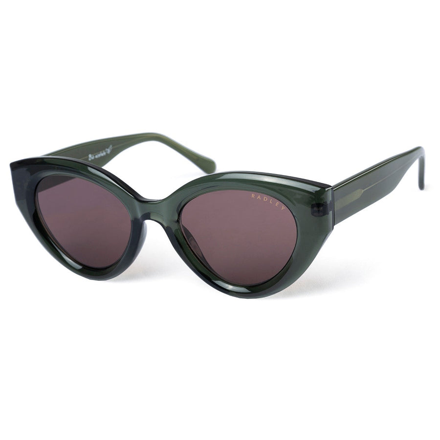GARRICK BIO ACETATE CHUNKY CAT EYE SUN KHAKI