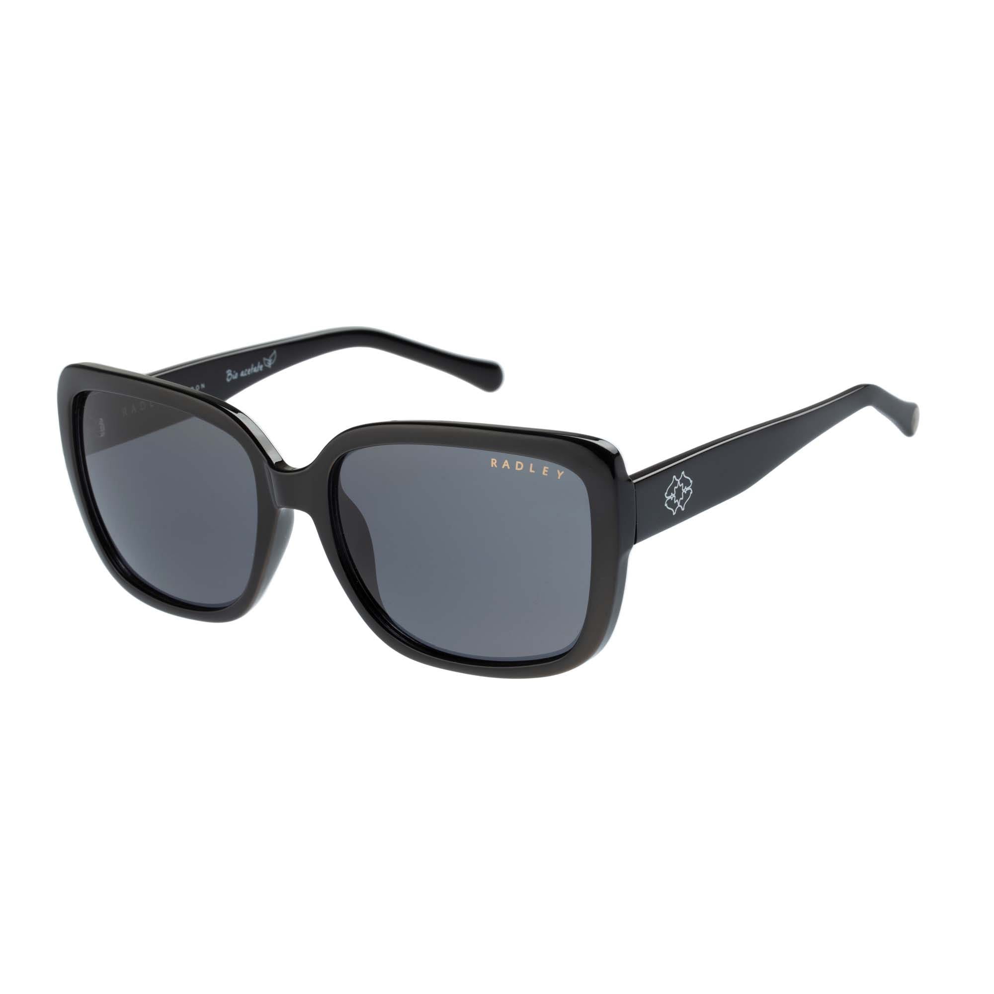 MARWOOD BIO-ACETATE SQUARE EYE SUNGLAS BLACK