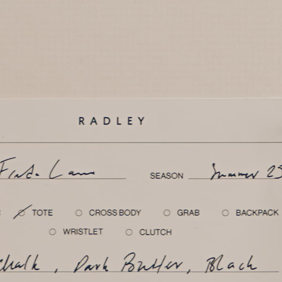 Radley's craft & design video
