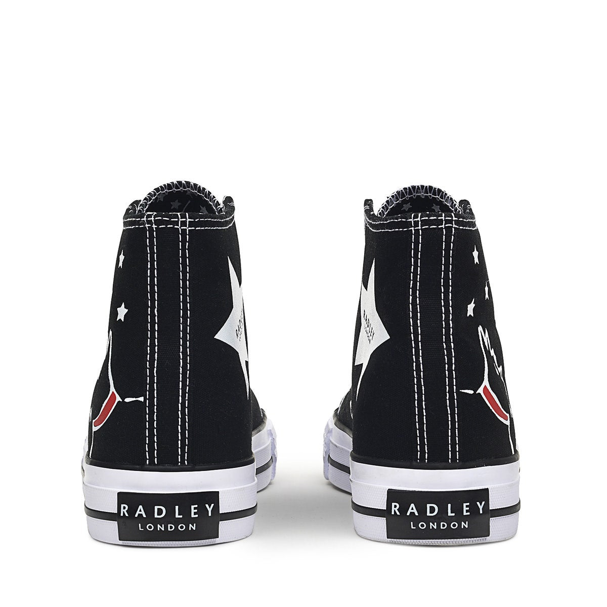 CANVAS HI HI TOP MULTI STAR TRAINER BLACK