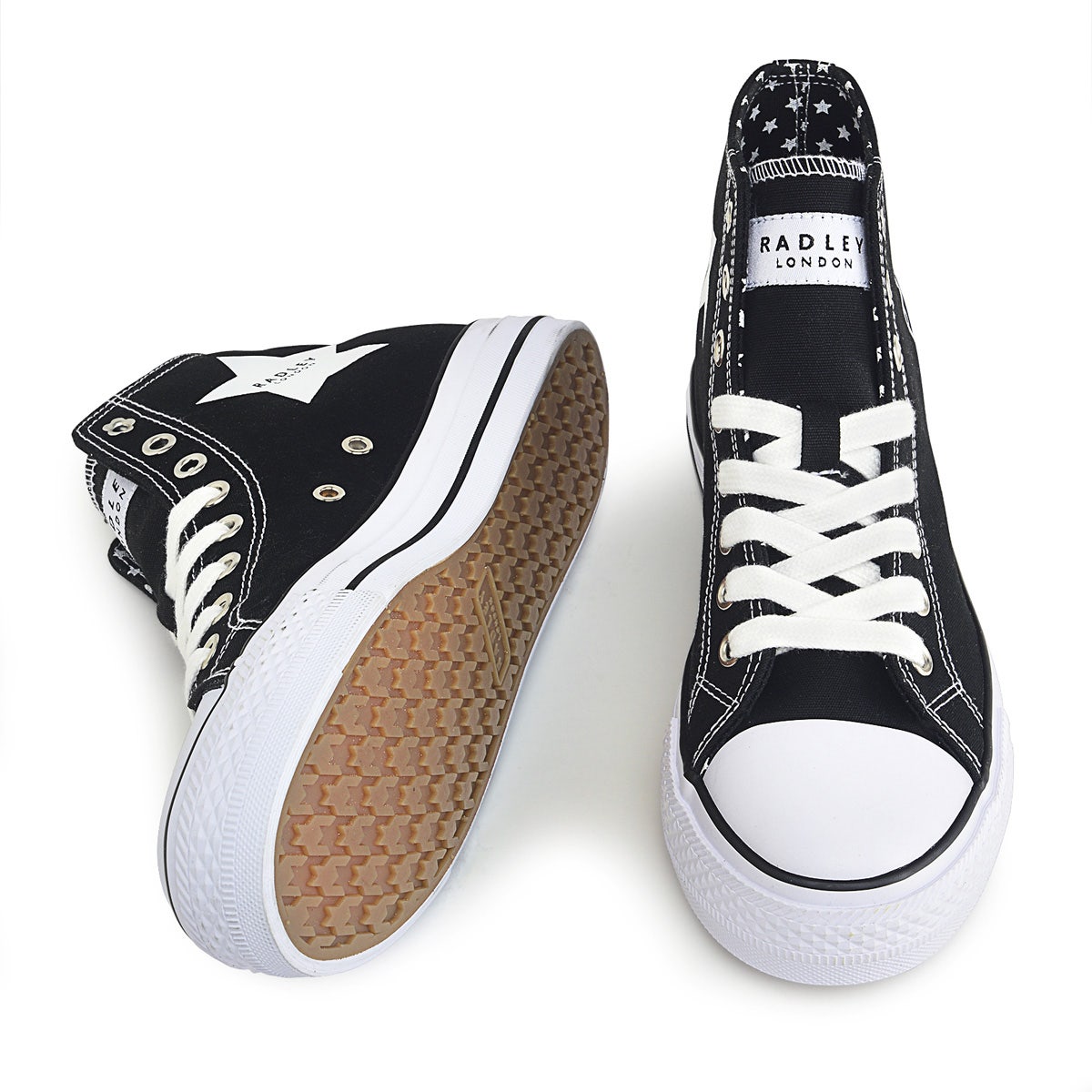 CANVAS HI HI TOP MULTI STAR TRAINER BLACK