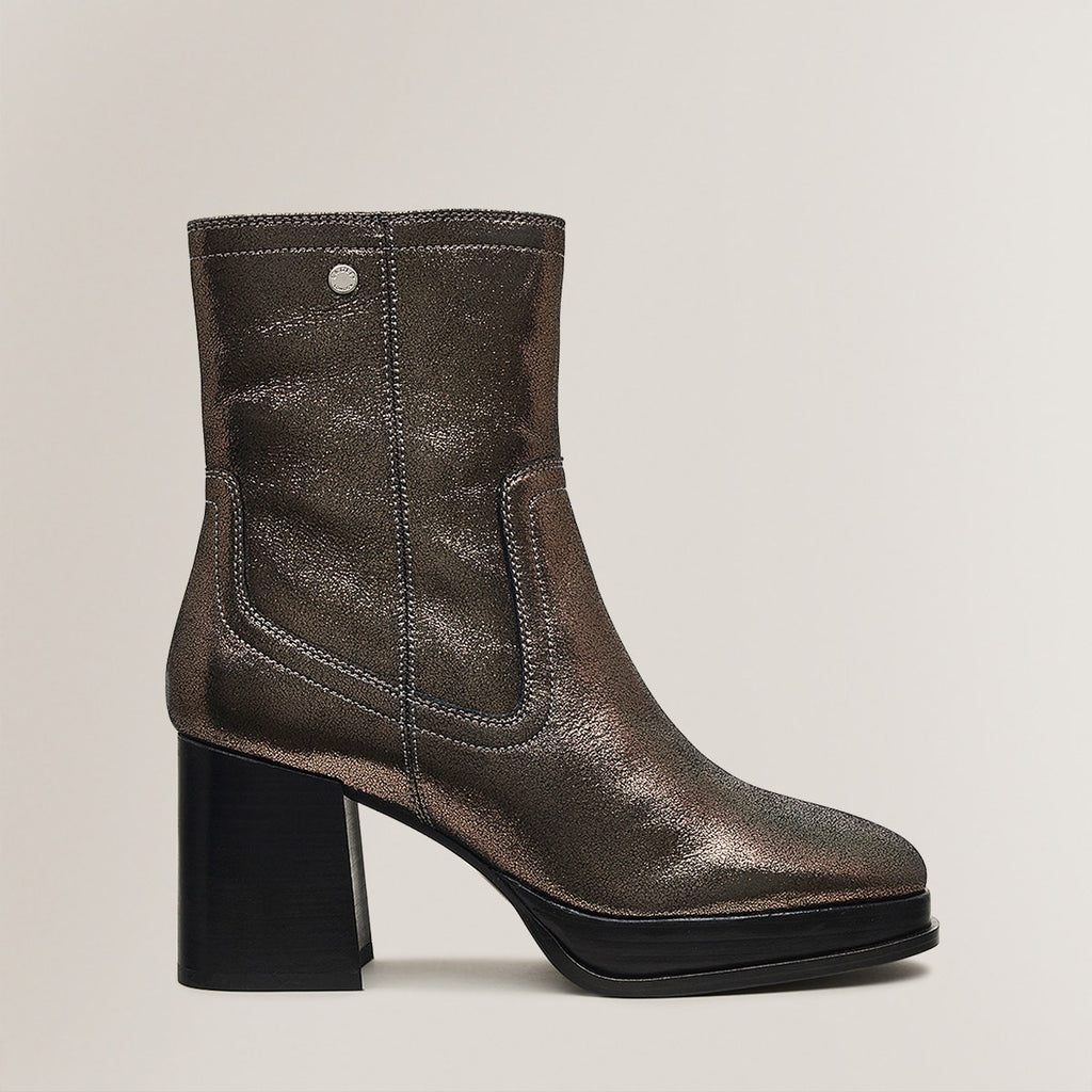 FELSHAM PLACE PLATFORM BOOT PEWTER