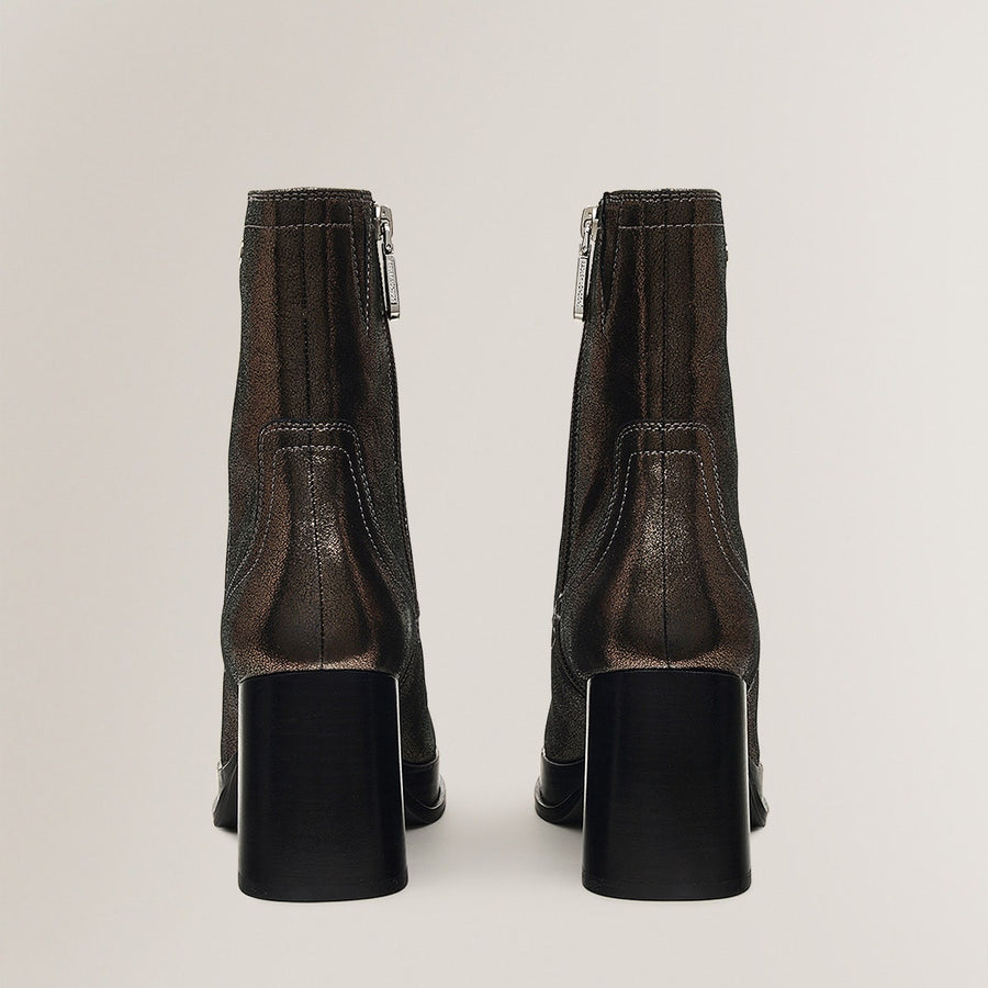 FELSHAM PLACE PLATFORM BOOT PEWTER