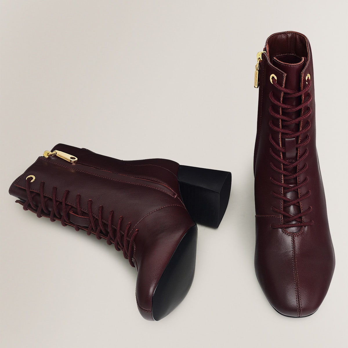 VICTORIA TERRACE 2.0 LACE BOOT DARK CHERRY
