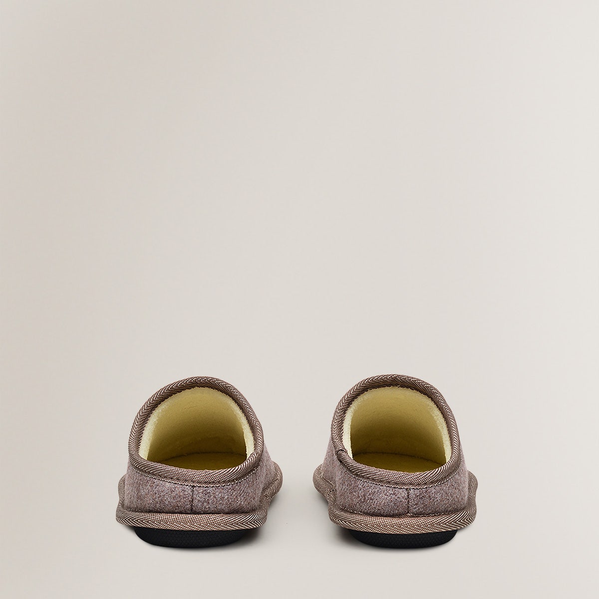 RADLEY & FRIENDS EMBROIDERED SLIPPER MULE TAUPE