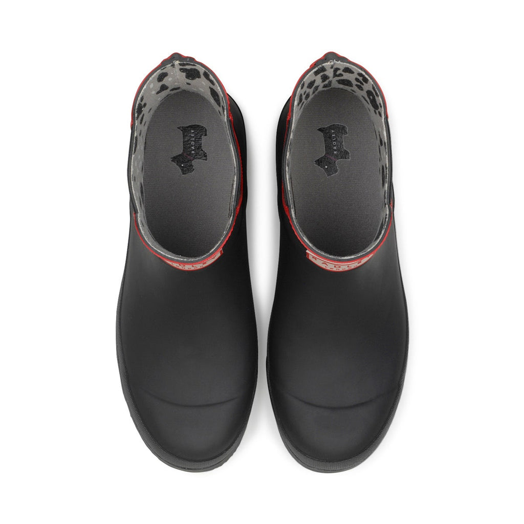 Alba Lo UK 3 / EUR 36 Alba Lo Low Welly in Black/Ladybug  -  Q2589001A
