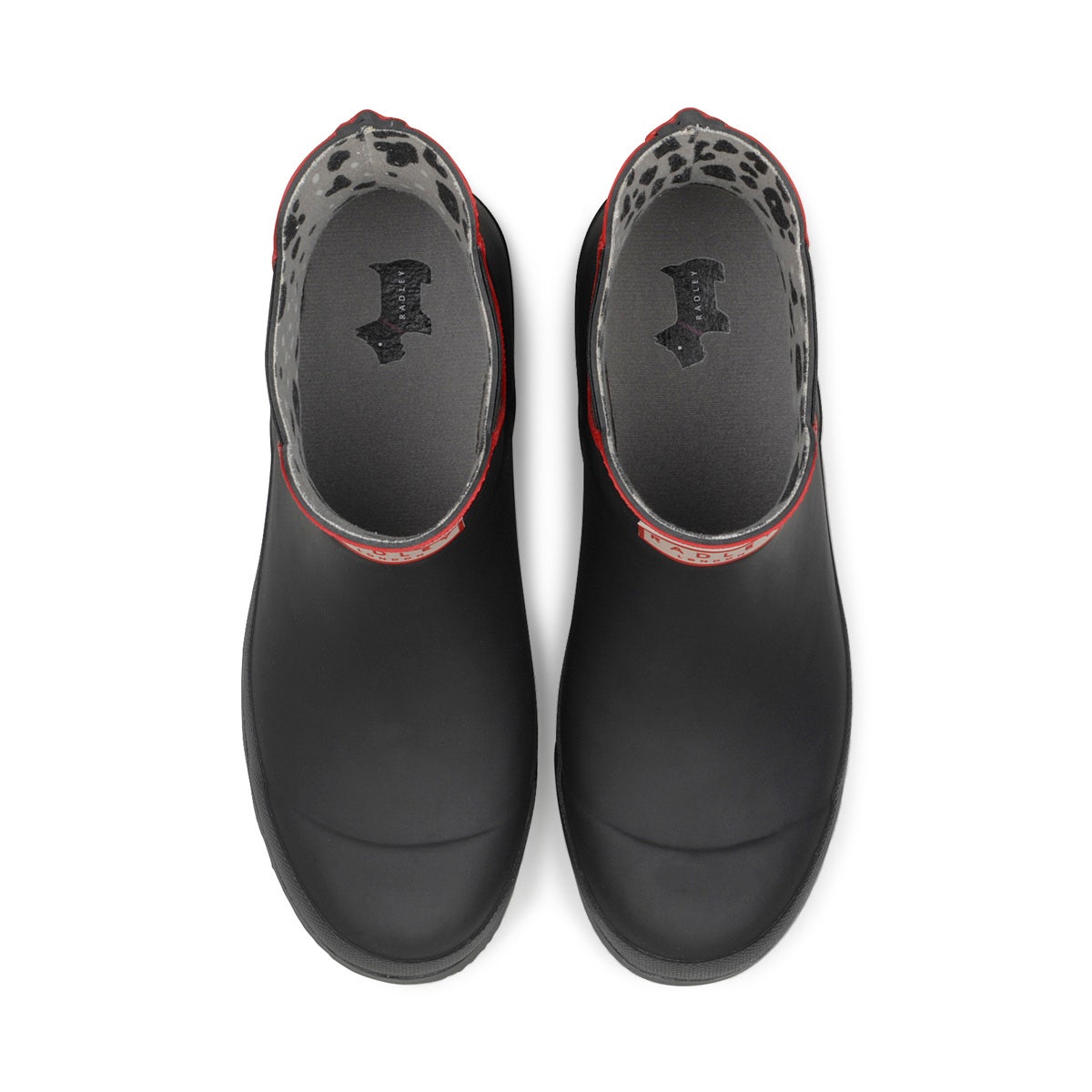 Alba Lo UK 3 / EUR 36 Alba Lo Low Welly in Black/Ladybug  -  Q2589001A