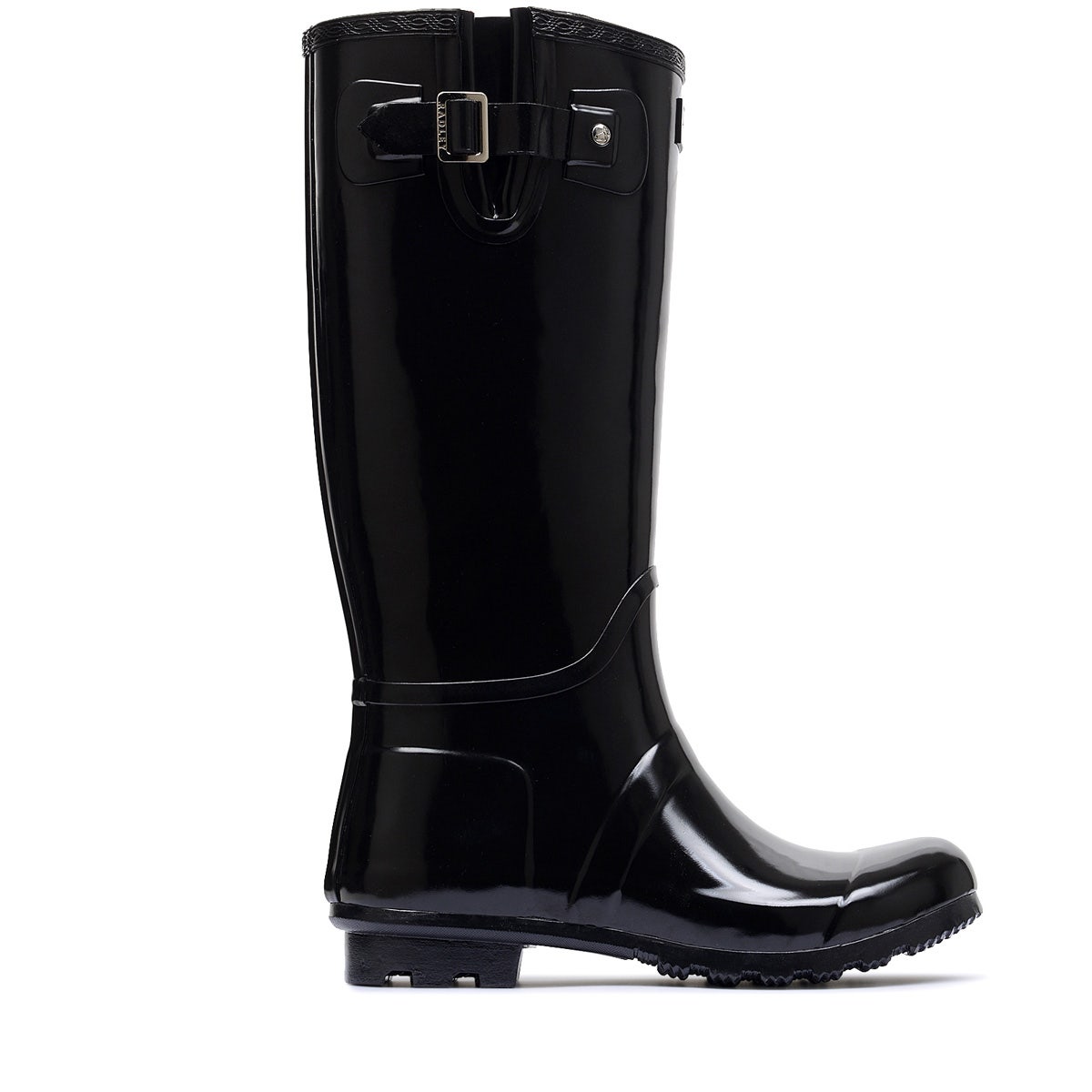 Alba Hi Long Wellington in Gloss Black  -  Q3126009A