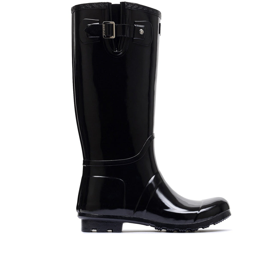 Alba Hi Long Wellington in Gloss Black - RQS18302